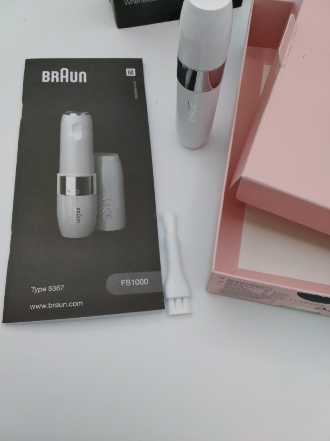 Braun Face FS1000 Mini Depilatore Viso Donna | Smart Light | Nuovo