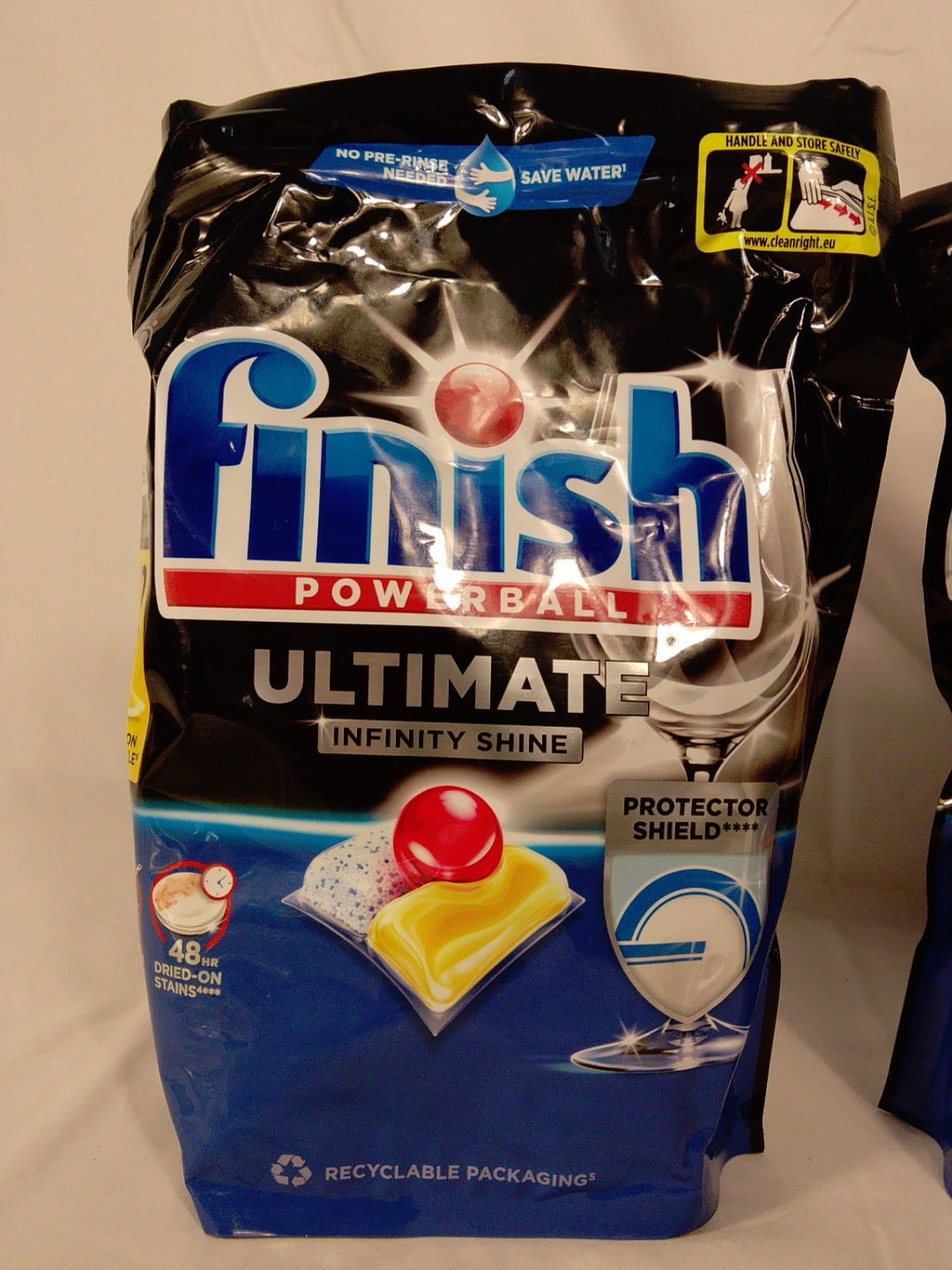 Finish Powerball Ultimate Infinity Shine | Lotto 2 Confezioni x 80 Pastiglie | Totale 160 Pastiglie | Nuove