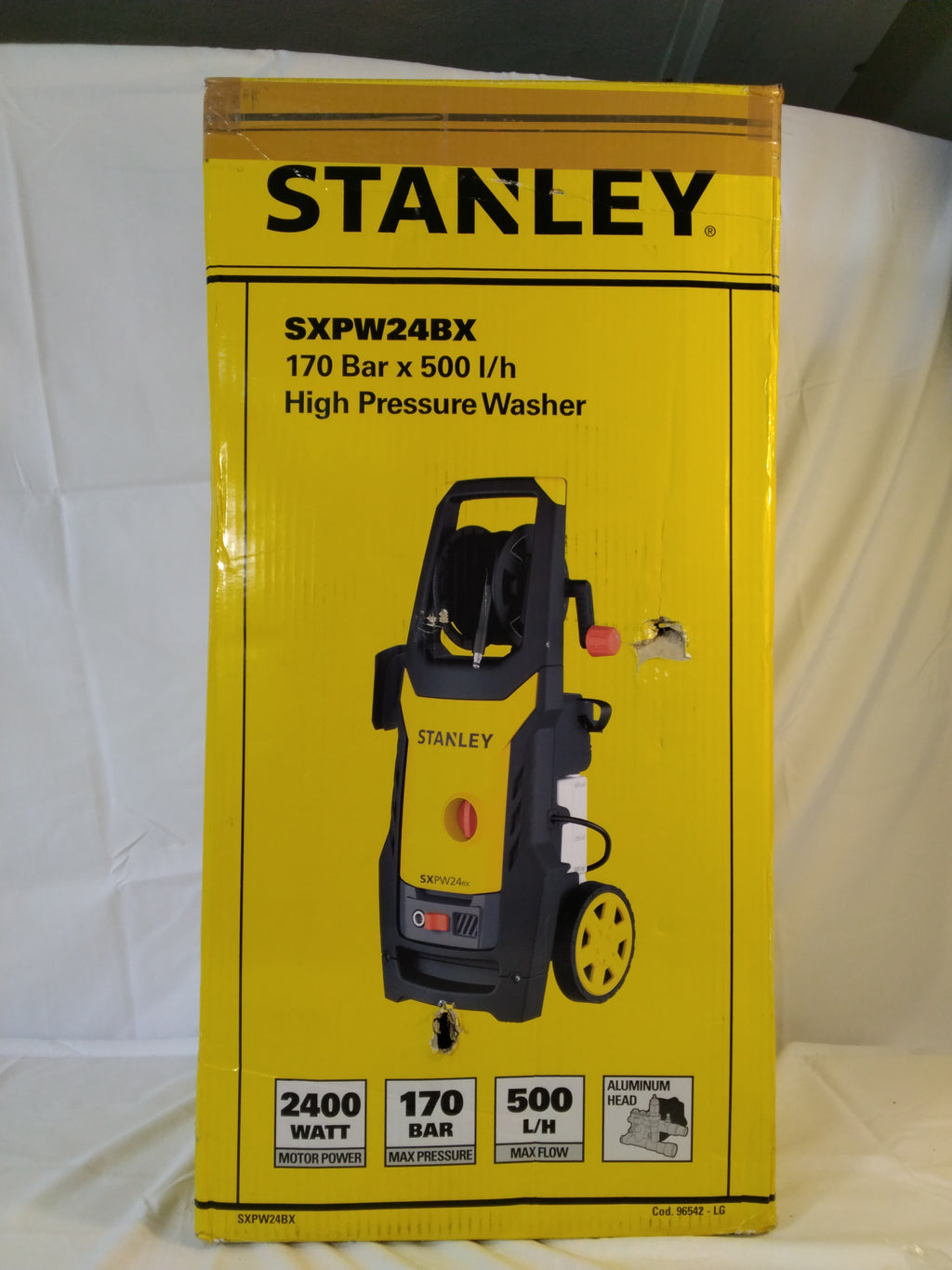 Stanley SXPW24BX Idropulitrice ad Alta Pressione 170 Bar 2400W | Nuova