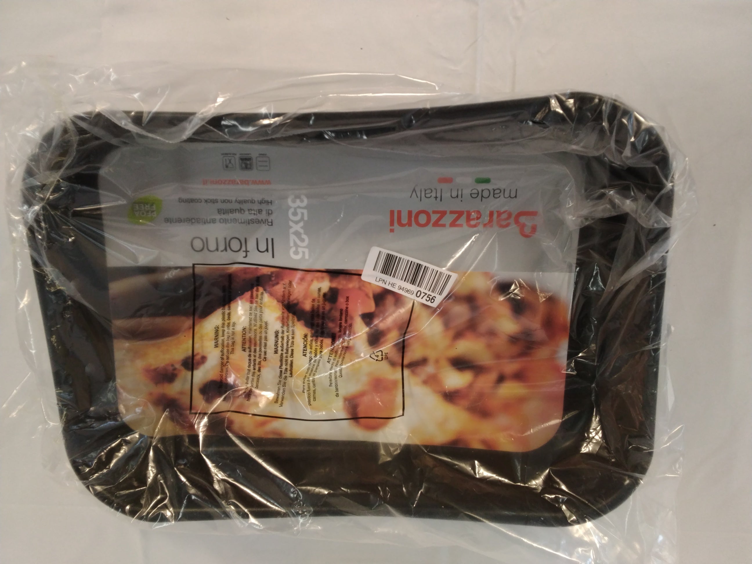 Barazzoni Teglia da Forno Rettangolare 35 × 25 cm | Made in Italy | Nuova
