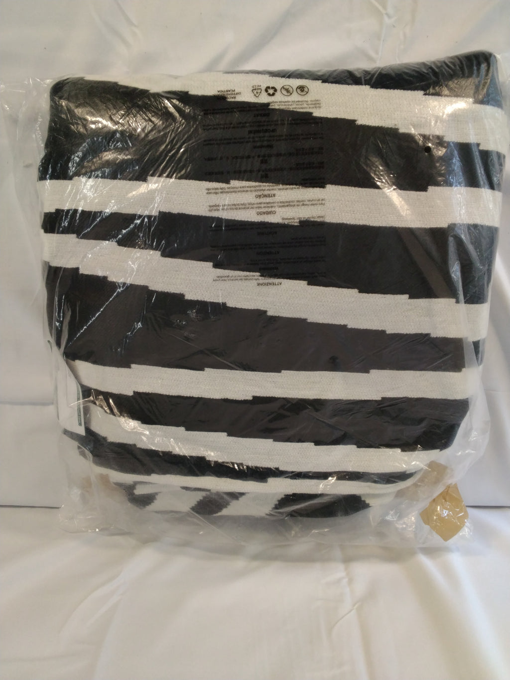 Copridivano Elastico Fantasia Bianco/Nero | Sofa Cover Stretch | Nuovo