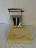 Ystyle Set 2 Tende Oscuranti Beige 140 × 280 cm con Occhielli | Nuovo