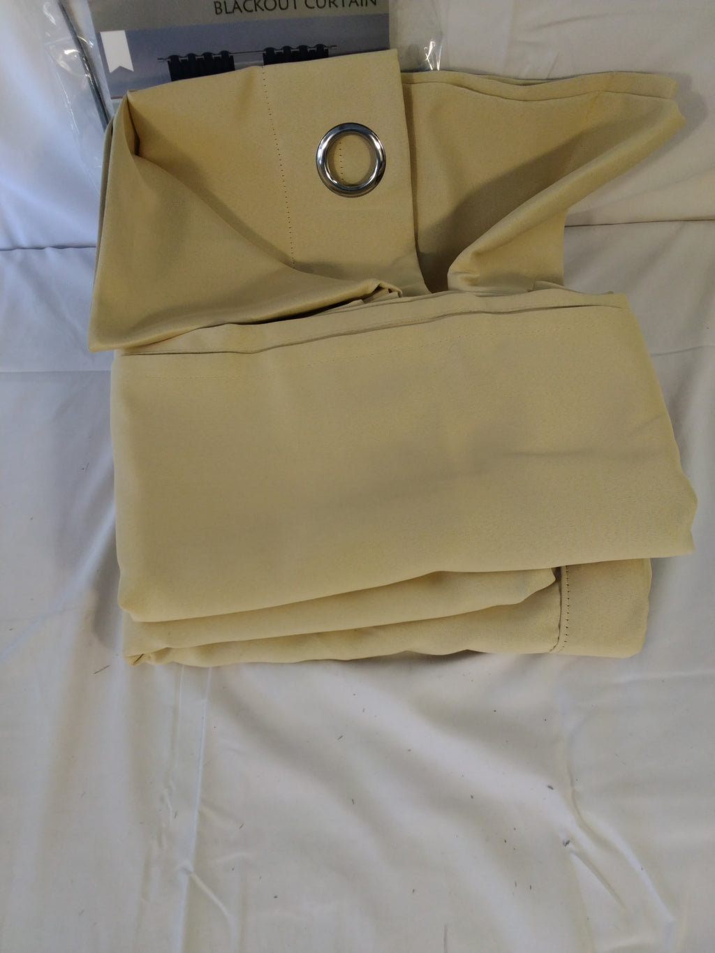 Ystyle Set 2 Tende Oscuranti Beige 140 × 280 cm con Occhielli | Nuovo