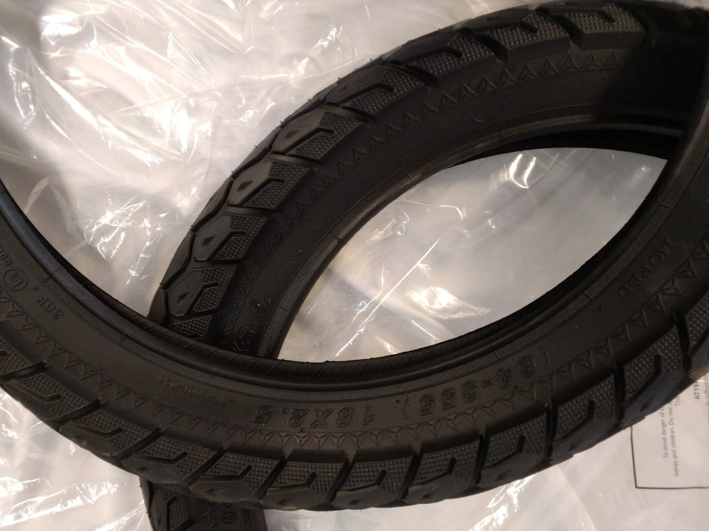 Set 2 Copertoni Jeyoun NJK Tire 18 × 2.5 (64-355) per Bici Elettrica, E-Bike  | Nuovi