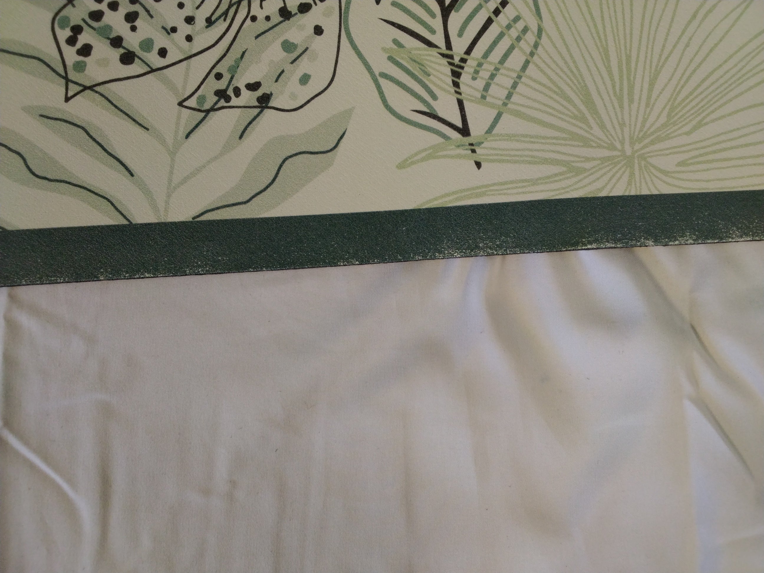 Tappetino Assorbente Multiuso Crearneda Asciughino Green Palms 50 × 120 cm | Made in Italy | Nuovo