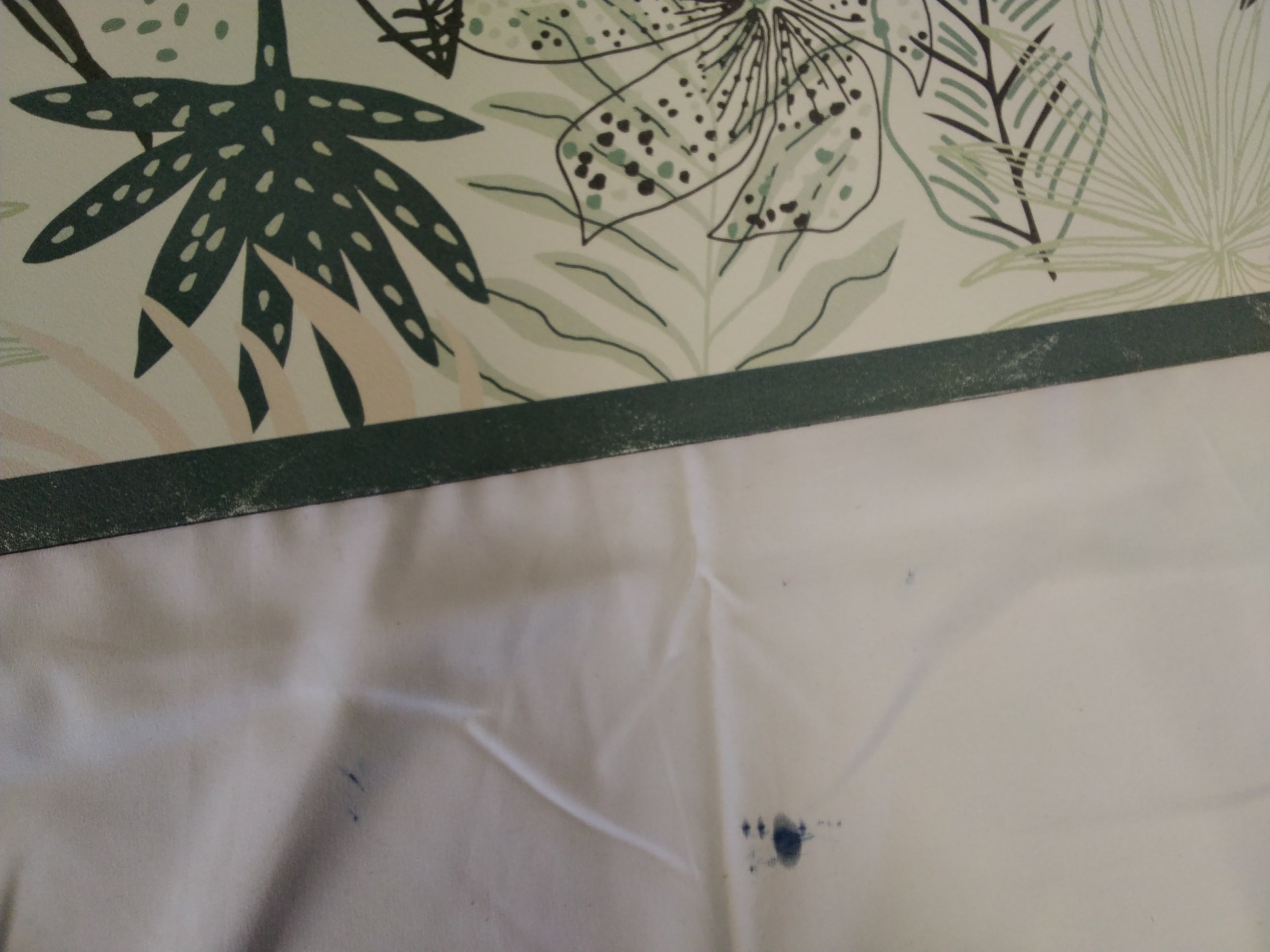 Tappetino Assorbente Multiuso Crearneda Asciughino Green Palms 50 × 120 cm | Made in Italy | Nuovo
