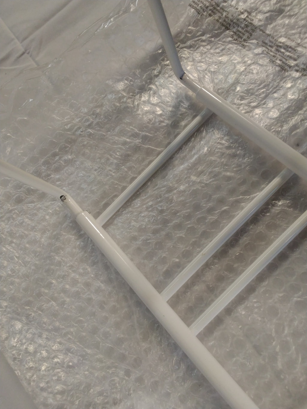 Sauvic Supporto Portavasi Estensibile da Finestra 70–100 cm in Metallo Bianco | Nuovo con Piccole Imperfezioni
