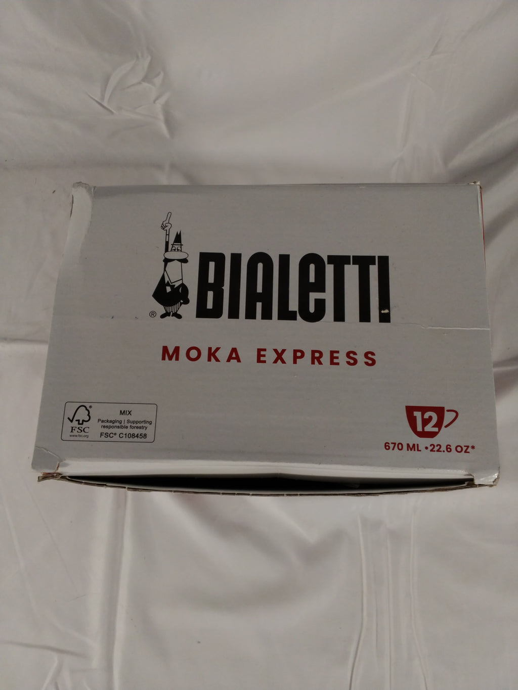 Bialetti Moka Express 12 Tazze (670 ml) | Originale | Usata Come Nuova