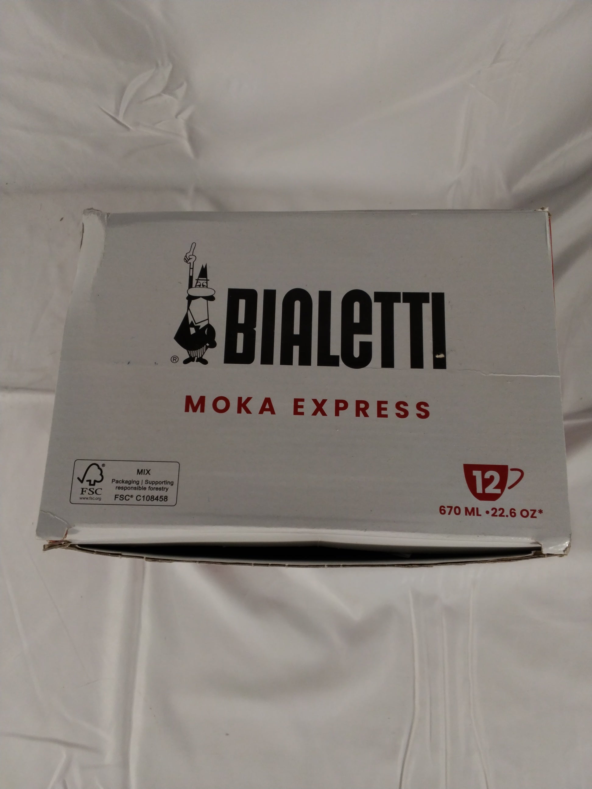 Bialetti Moka Express 12 Tazze (670 ml) | Originale | Usata Come Nuova