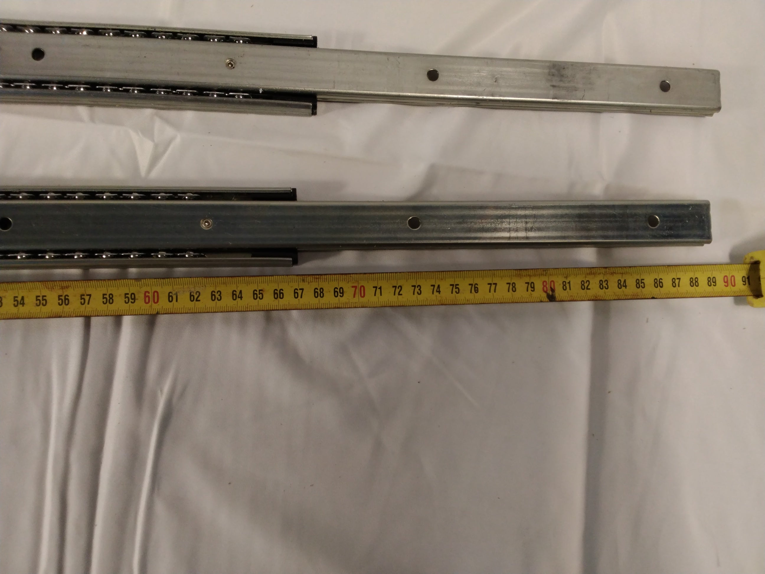 Guide Telescopiche a Sfere 900 mm | Estrazione Totale | Coppia | Pari al Nuovo