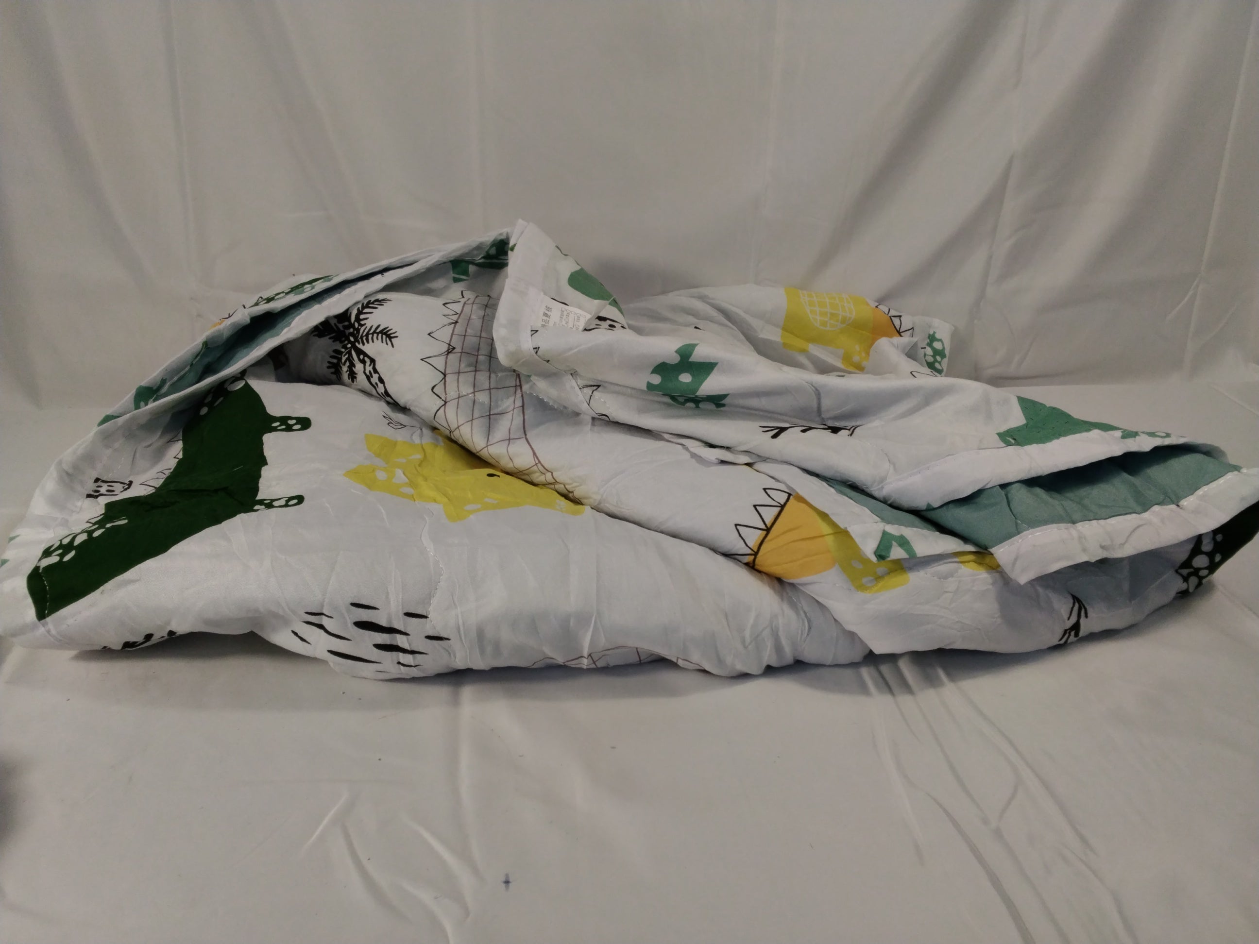 Piumino Singolo Fantasia Dinosauri 140 × 200 cm | Nuovo