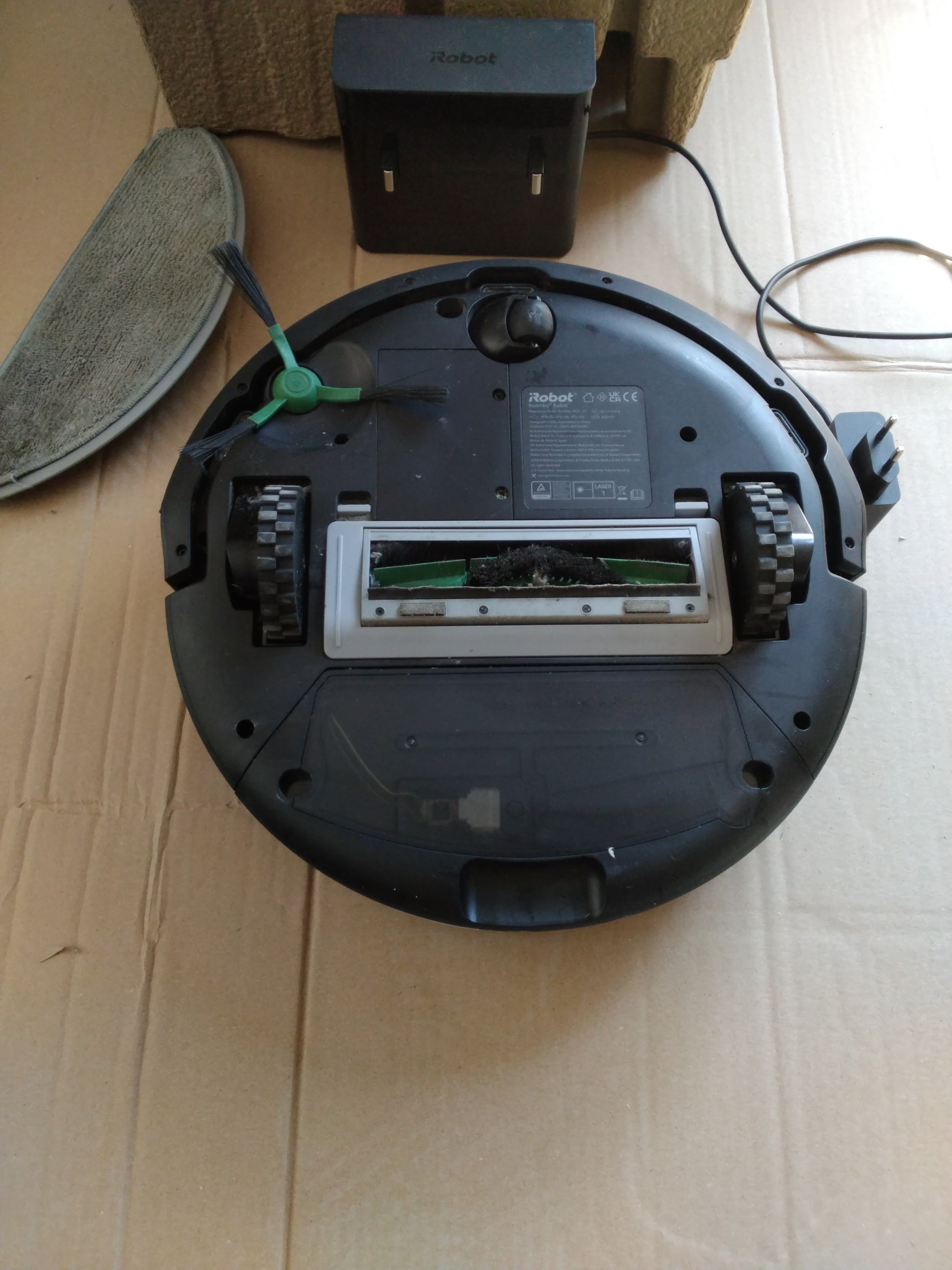 🤖 iRobot Roomba 105 Combo Robot Aspirapolvere e Lavapavimenti con LiDAR | Usato Come Nuovo
