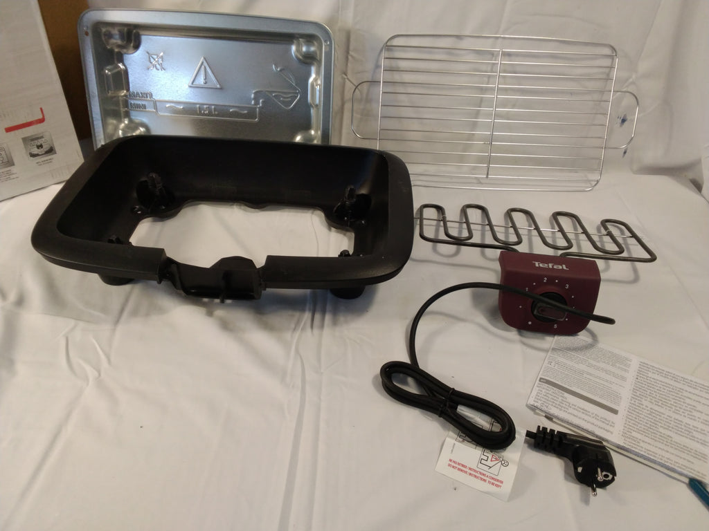 Tefal EasyGrill Adjust Barbecue Elettrico 2300W con Termostato Regolabile | Nuovo