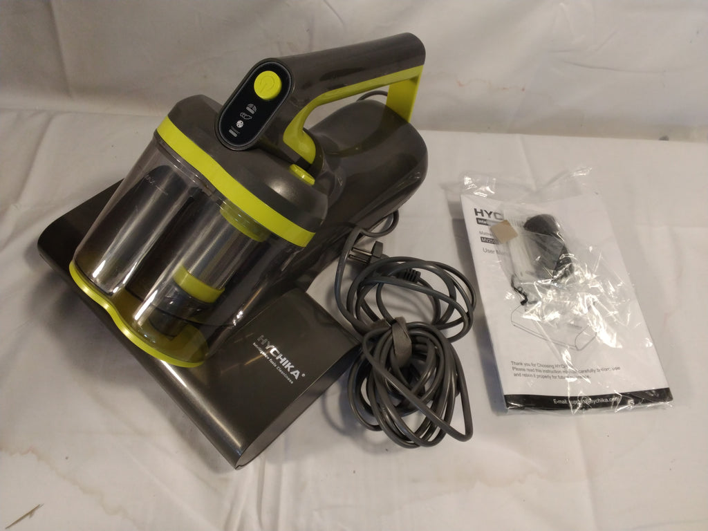 HYCHIKA MV2501 Aspirapolvere Antiacaro per Materassi 400W | UV-C | Ultrasuoni | Aria Calda | 16 kPa | Nuovo