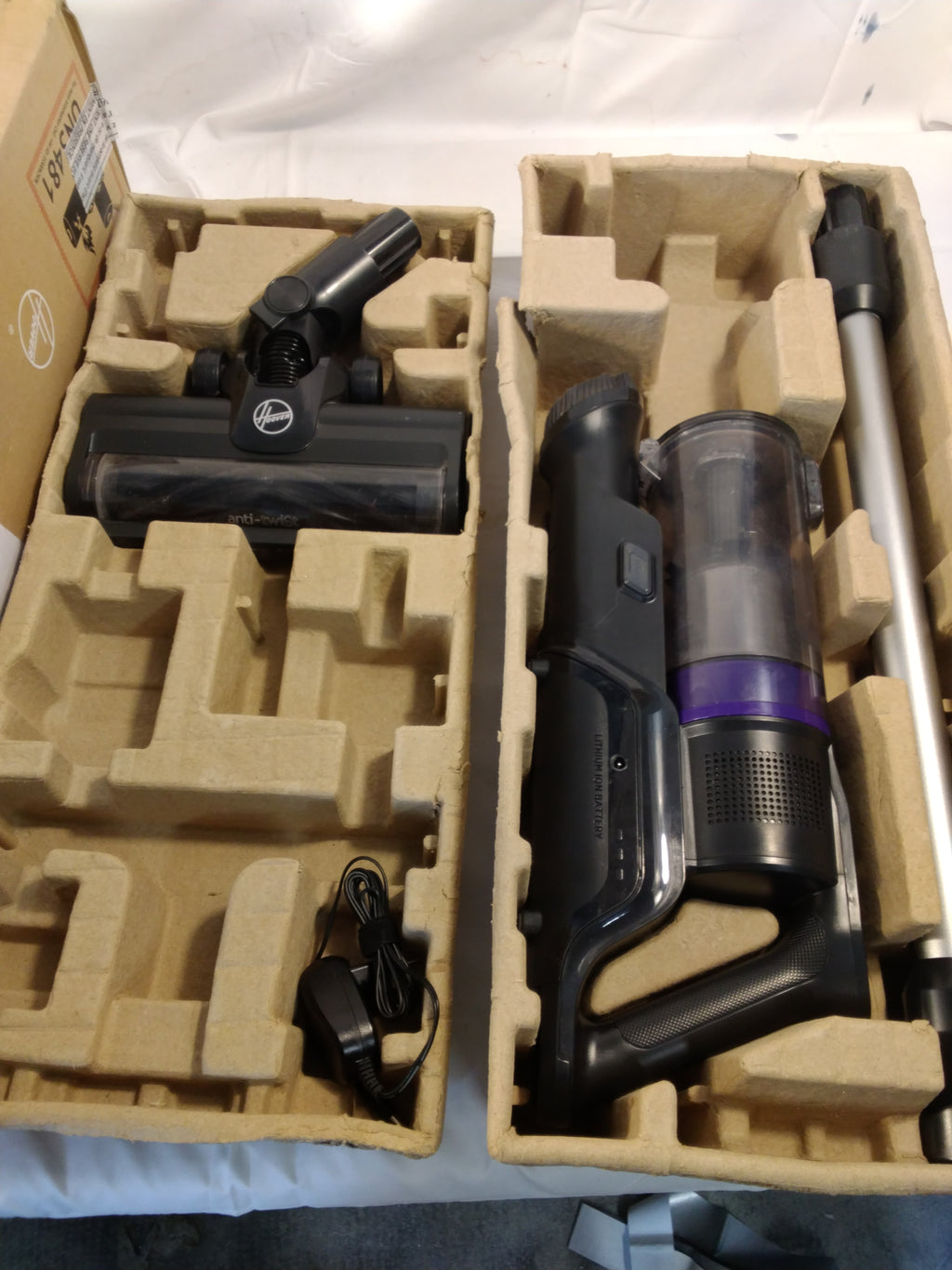 Hoover HF1 Plus Home HF1P10H Scopa Elettrica Senza Fili 2 in 1 | 45 Min | Anti-Twist