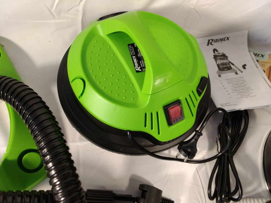 Ribimex Cenetop Serie PRO Aspiracenere Elettrico 1200W con Filtro HEPA e Accessori | Made in Italy Nuovo