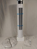 VonHaus Ventilatore a Torre Oscillante con Telecomando | Timer | 3 Velocità | Bianco nuovo