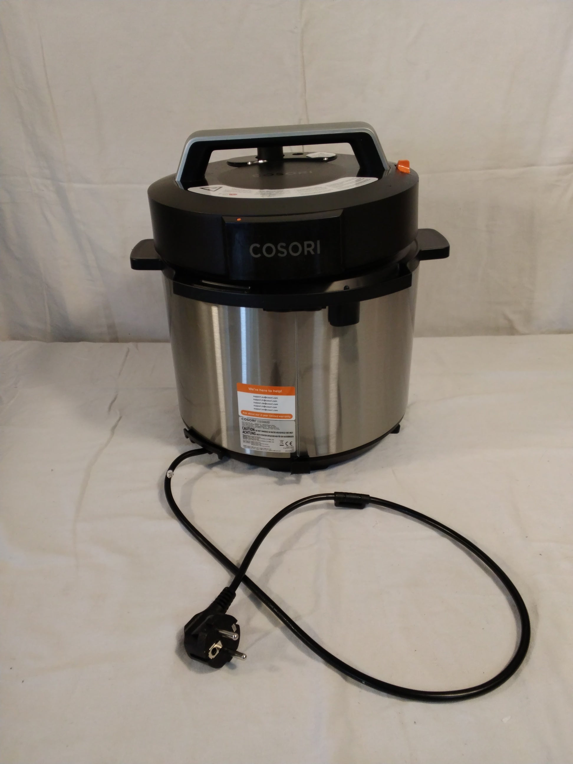 COSORI Pentola a Pressione Elettrica Multicooker 5,7 L 9 in 1 | Acciaio Inox