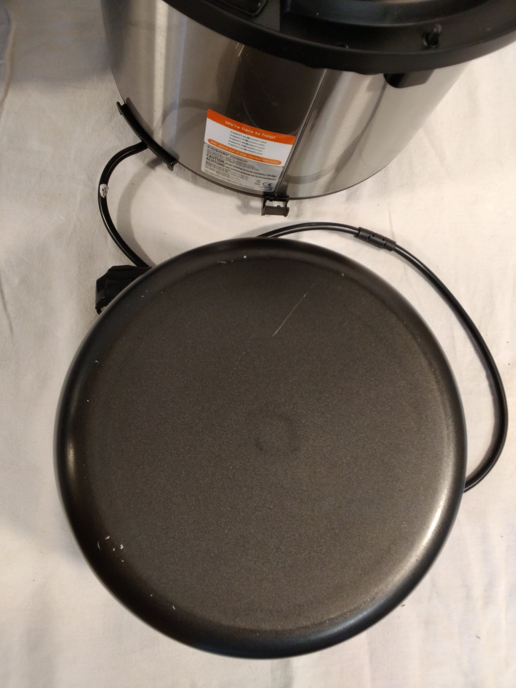 COSORI Pentola a Pressione Elettrica Multicooker 5,7 L 9 in 1 | Acciaio Inox