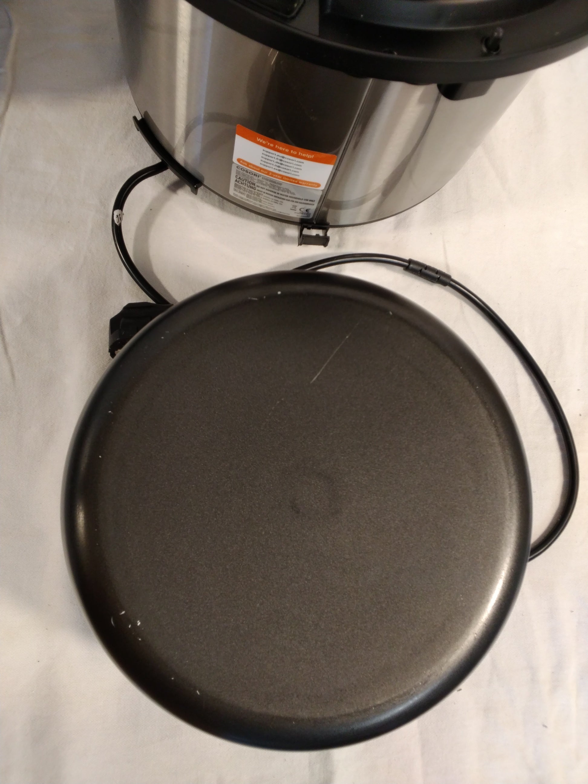 COSORI Pentola a Pressione Elettrica Multicooker 5,7 L 9 in 1 | Acciaio Inox