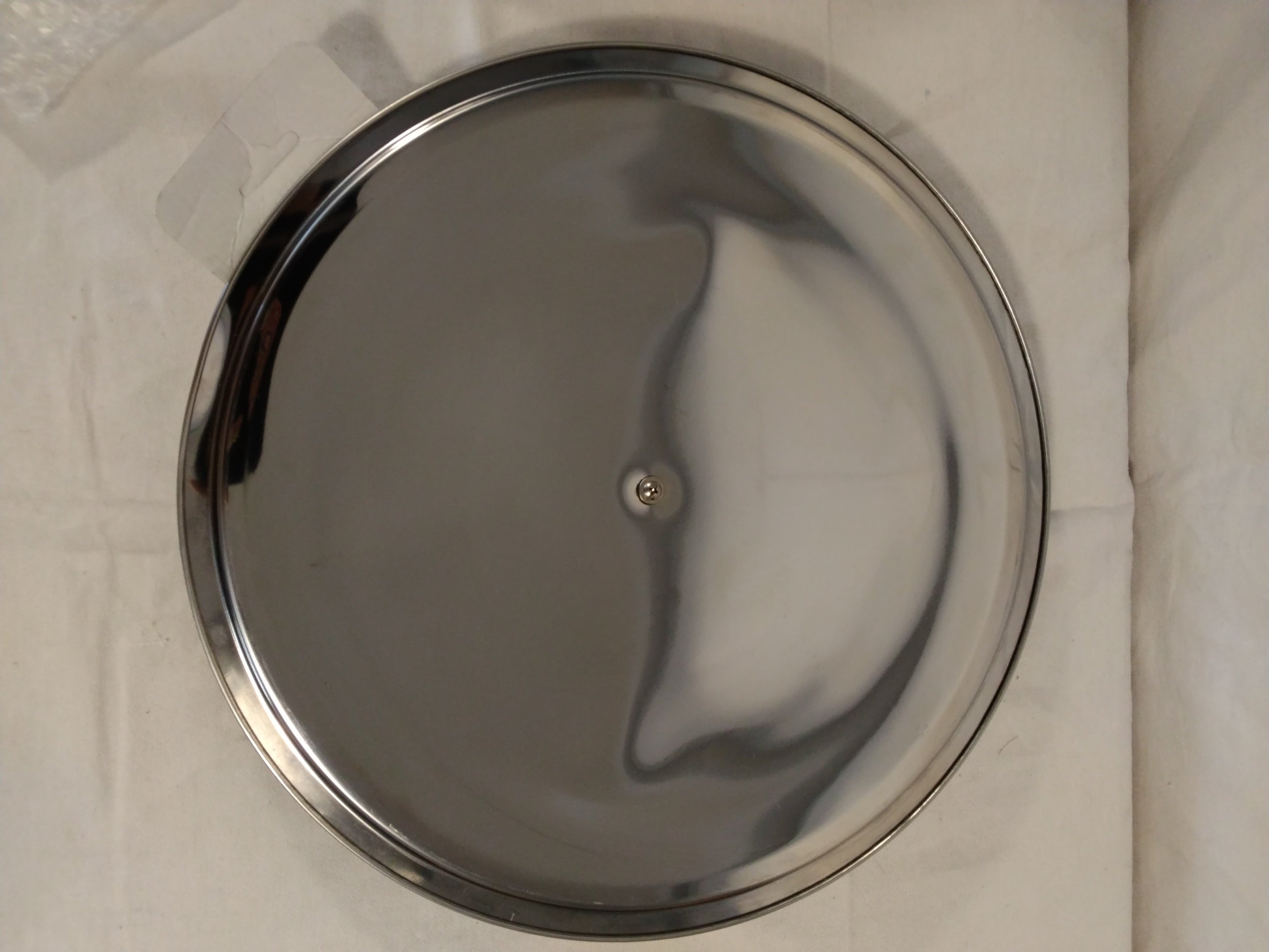 Coperchio Universale Zanetti n Acciaio Inox con Pomolo | Nuovo