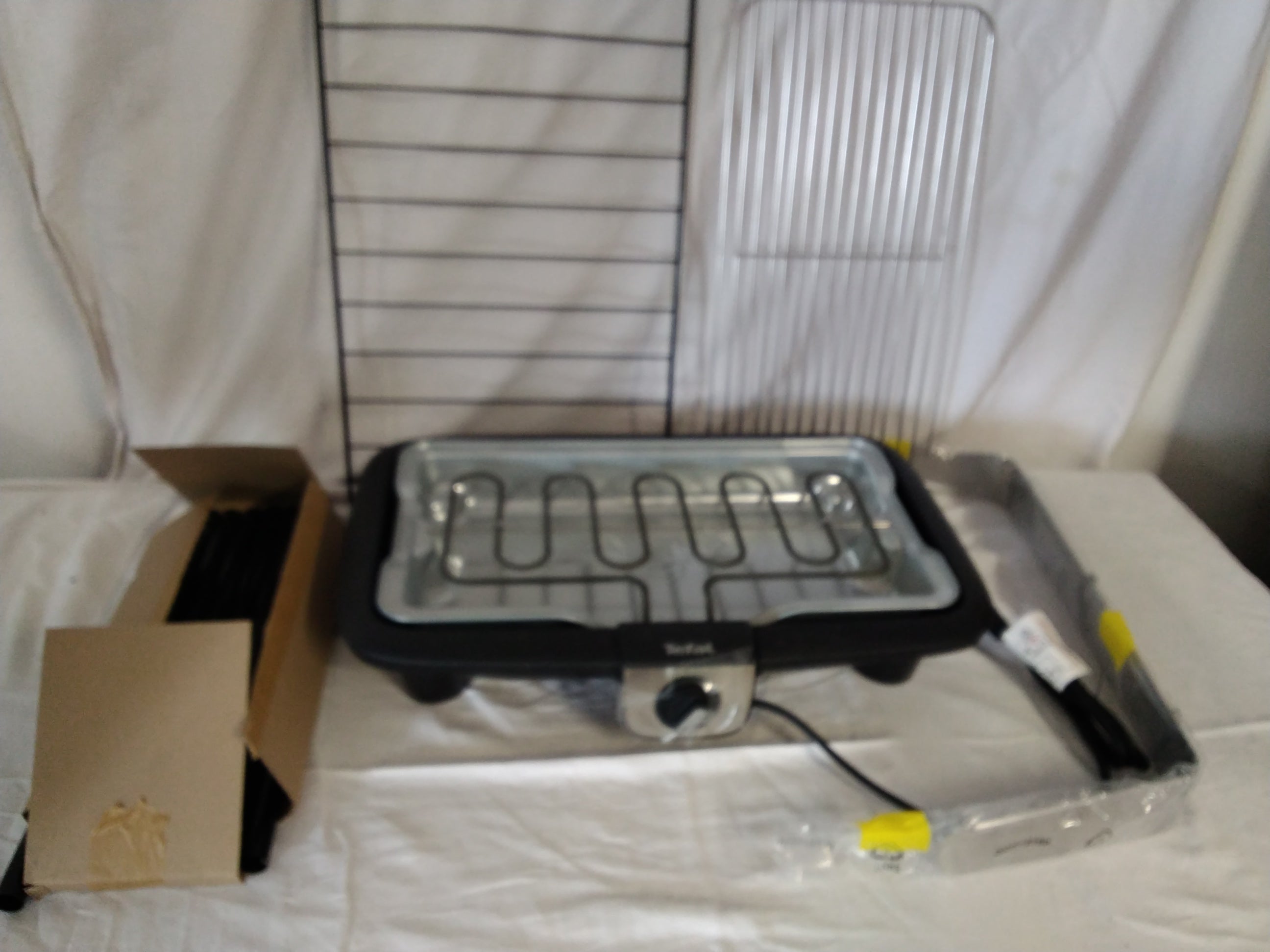 Tefal EasyGrill Barbecue Elettrico con Supporto | Nuovo