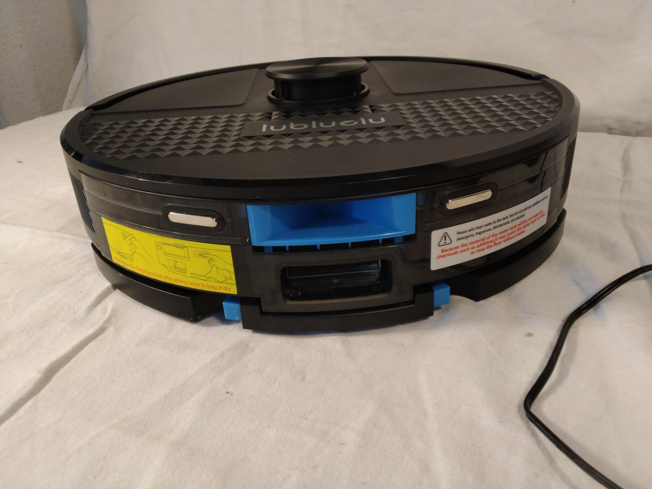 Lubluelu SL68 Robot Aspirapolvere e Lavapavimenti LiDAR con Base di Ricarica | Rigenerato
