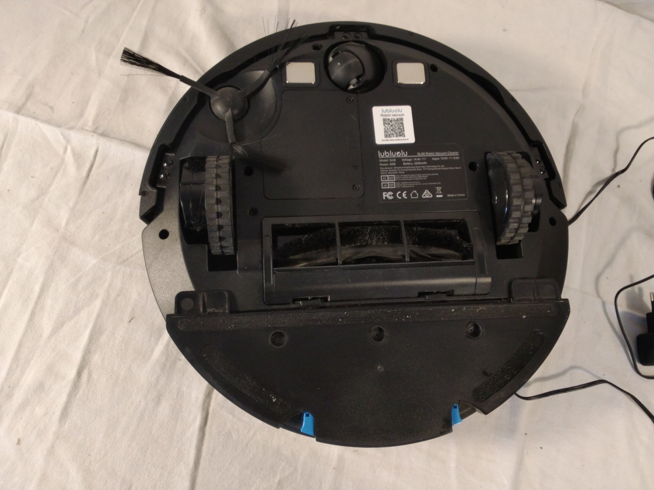 Lubluelu SL68 Robot Aspirapolvere e Lavapavimenti LiDAR con Base di Ricarica | Rigenerato