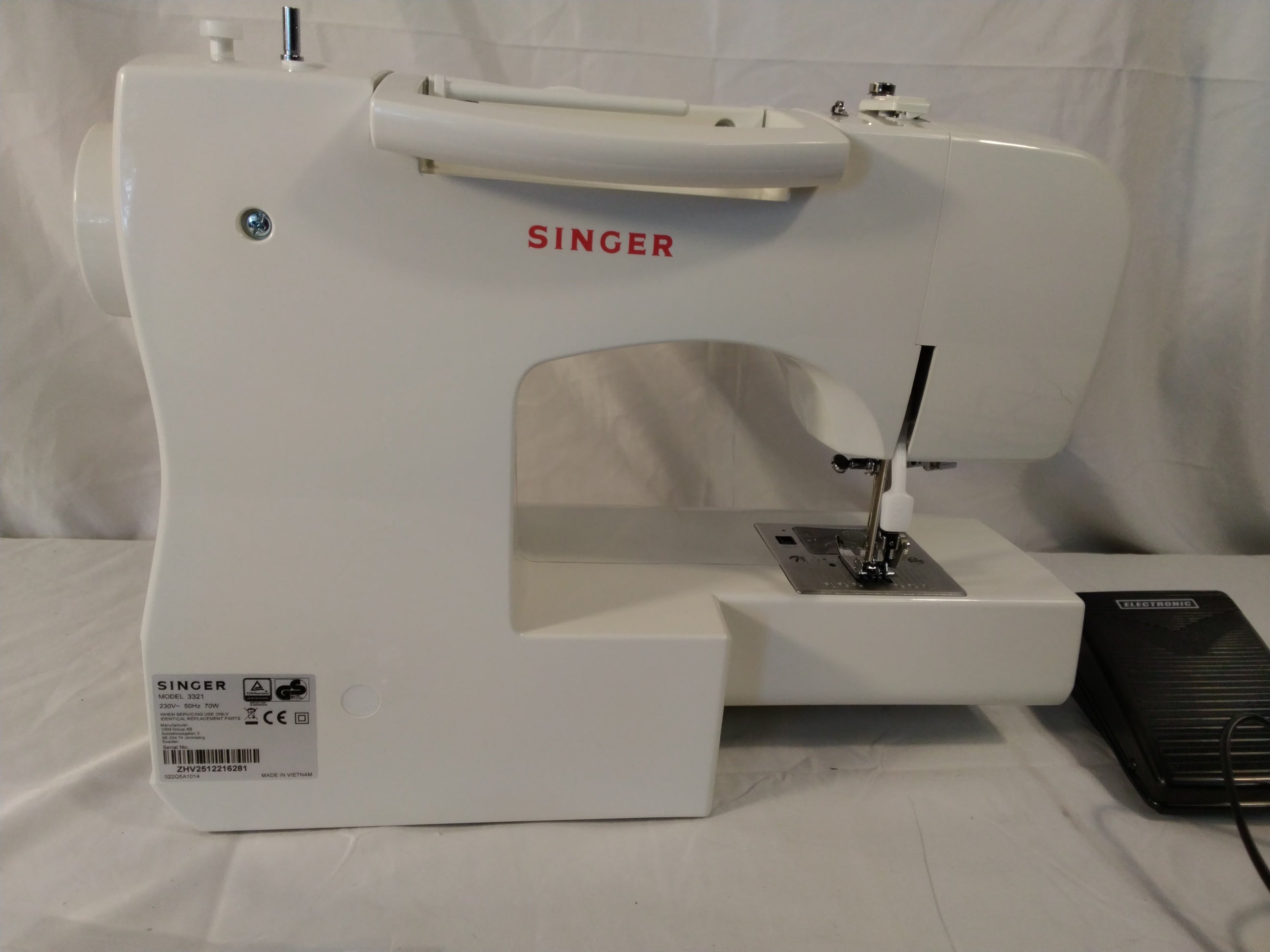 Singer Talent 3321 Macchina da Cucire Meccanica | 21 Punti | Braccio Libero | Testata e Funzionante pari al nuovo;