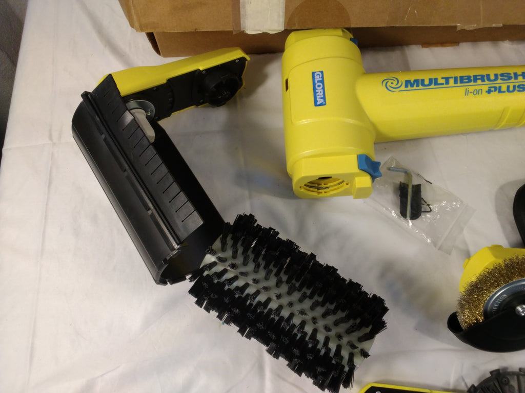 GLORIA MultiBrush Li-Ion Plus Spazzola Elettrica Multifunzione | Solo Corpo Macchina | Usato Come Nuovo