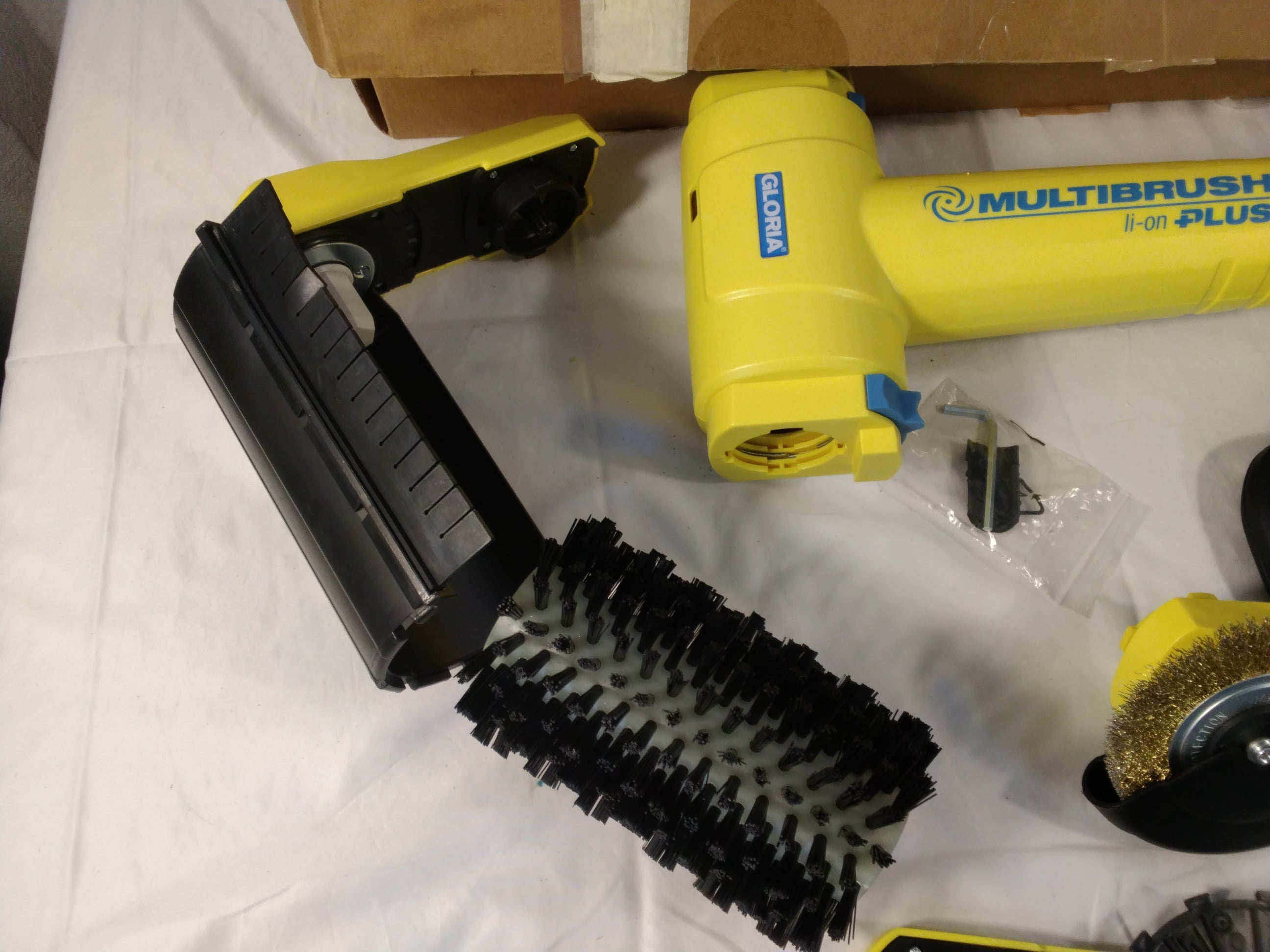 GLORIA MultiBrush Li-Ion Plus Spazzola Elettrica Multifunzione | Solo Corpo Macchina | Usato Come Nuovo