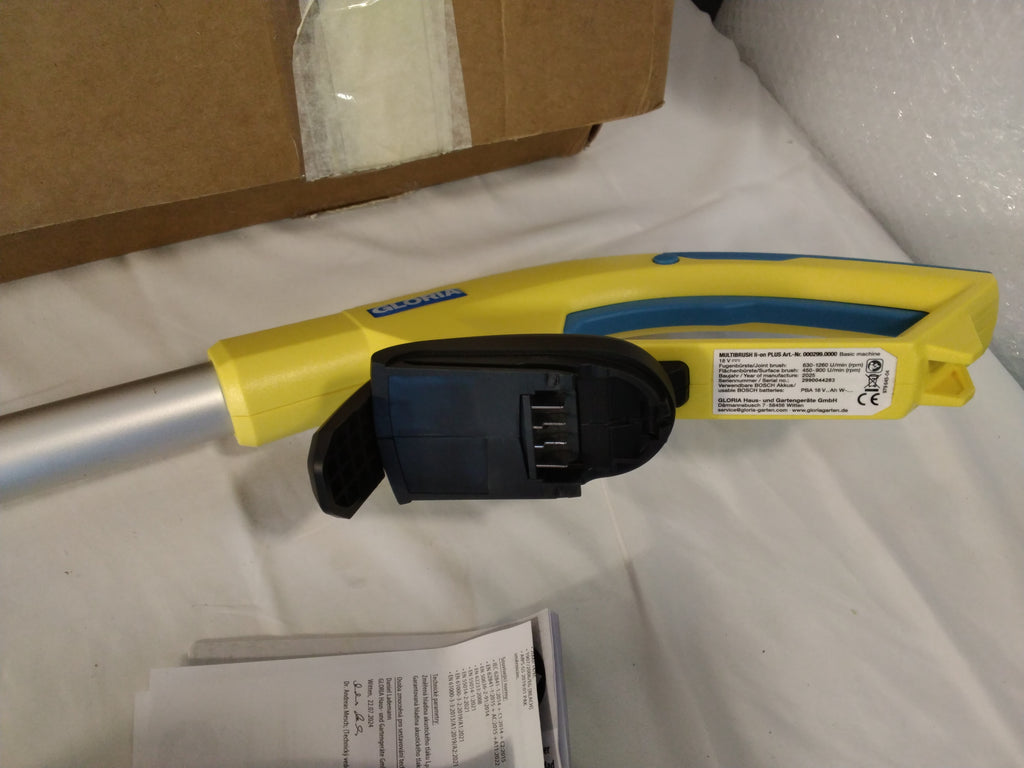 GLORIA MultiBrush Li-Ion Plus Spazzola Elettrica Multifunzione | Solo Corpo Macchina | Usato Come Nuovo