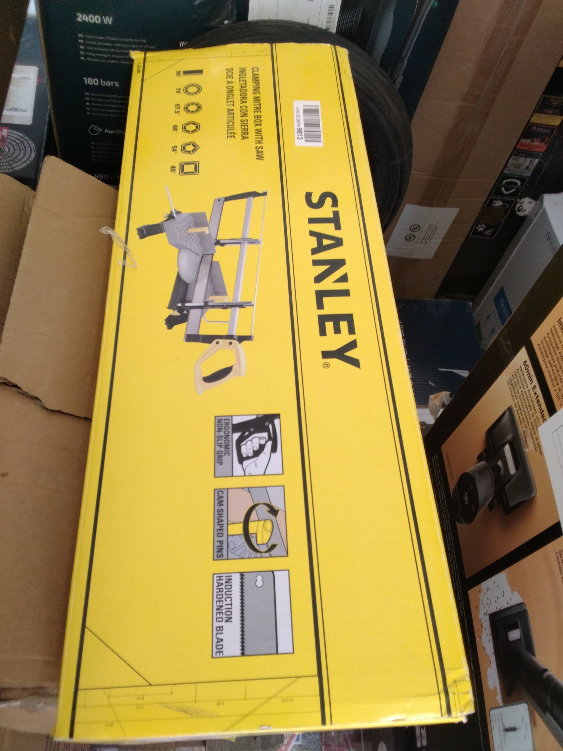 STANLEY 1-20-800 Scatola per Tagli Angolari con Sega Regolabile Usato in buone condizioni