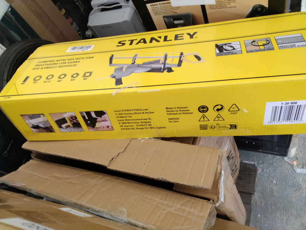STANLEY 1-20-800 Scatola per Tagli Angolari con Sega Regolabile Usato in buone condizioni
