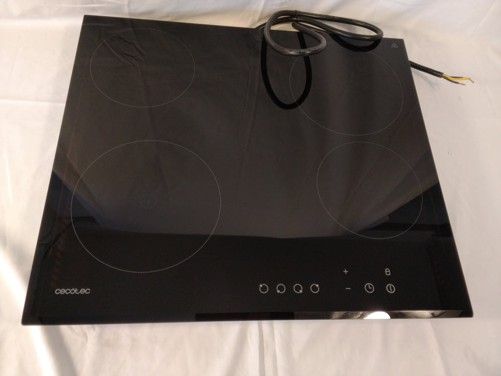 Piano Cottura Elettrico in Vetroceramica Cecotec Bolero Squad V 4001 | 4 Zone Touch 6000W | Nuovo