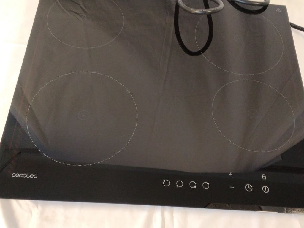 Piano Cottura Elettrico in Vetroceramica Cecotec Bolero Squad V 4001 | 4 Zone Touch 6000W | Nuovo