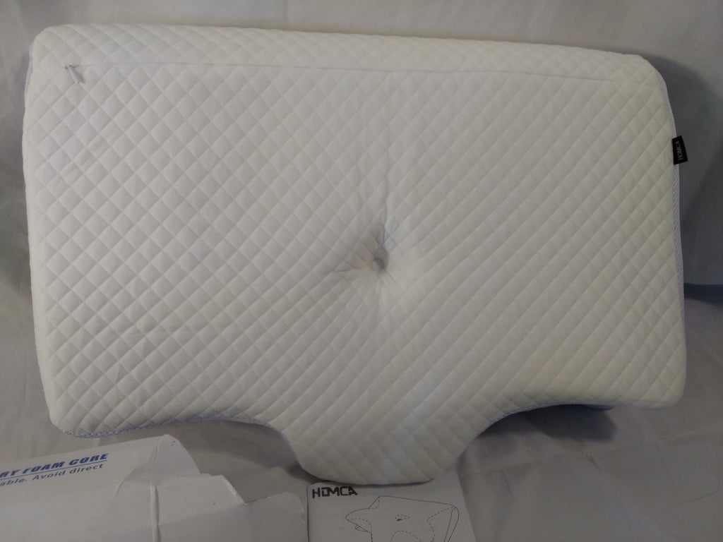 Cuscino Cervicale Ergonomico HOMCA 2 in 1 in Memory Foam | Nuovo