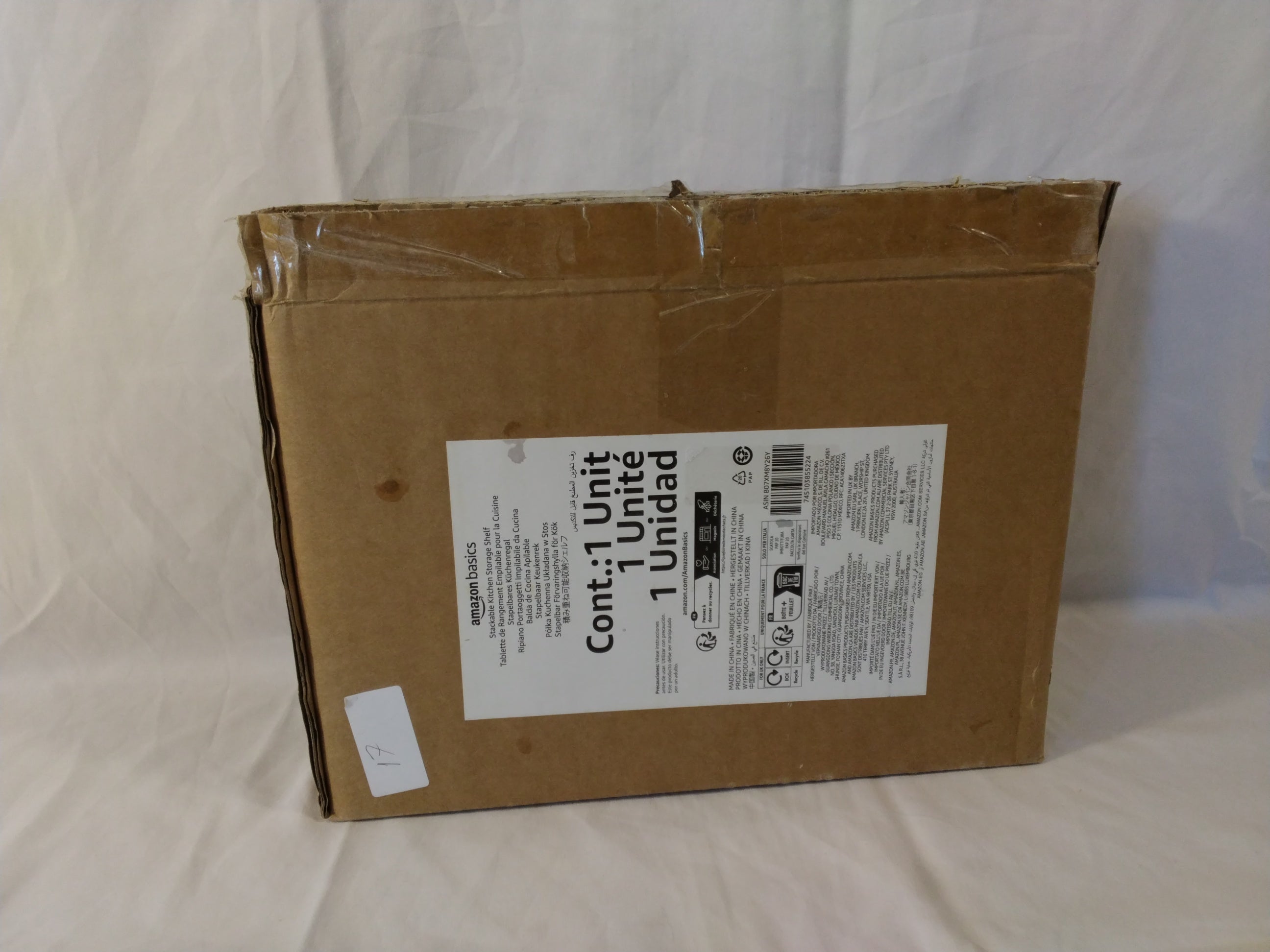 Amazon Basics Scolapiatti Pieghevole da Appoggio | Nuovo