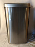 Amazon Basics Pattumiera Automatica con Sensore 50 L in Acciaio Inox | Touchless | Grigio ottime condizioni&nbsp;