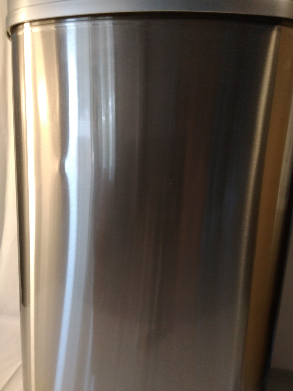 Amazon Basics Pattumiera Automatica con Sensore 50 L in Acciaio Inox | Touchless | Grigio ottime condizioni&nbsp;