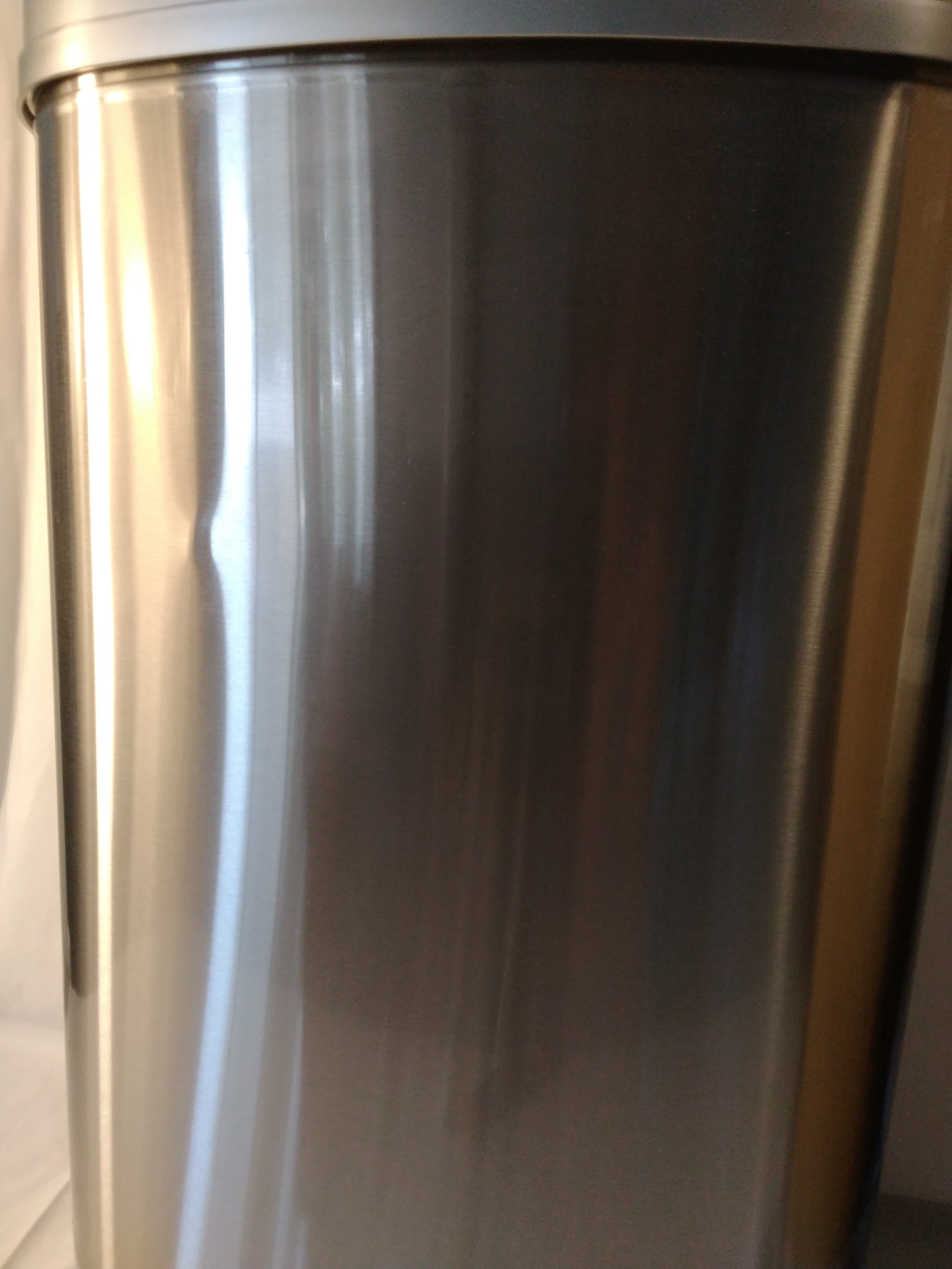 Amazon Basics Pattumiera Automatica con Sensore 50 L in Acciaio Inox | Touchless | Grigio ottime condizioni&nbsp;