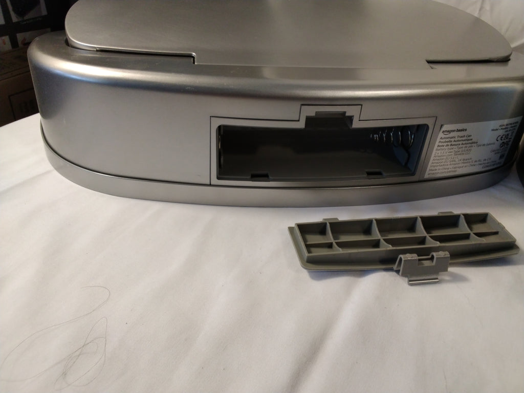 Amazon Basics Pattumiera Automatica con Sensore 50 L in Acciaio Inox | Touchless | Grigio ottime condizioni&nbsp;
