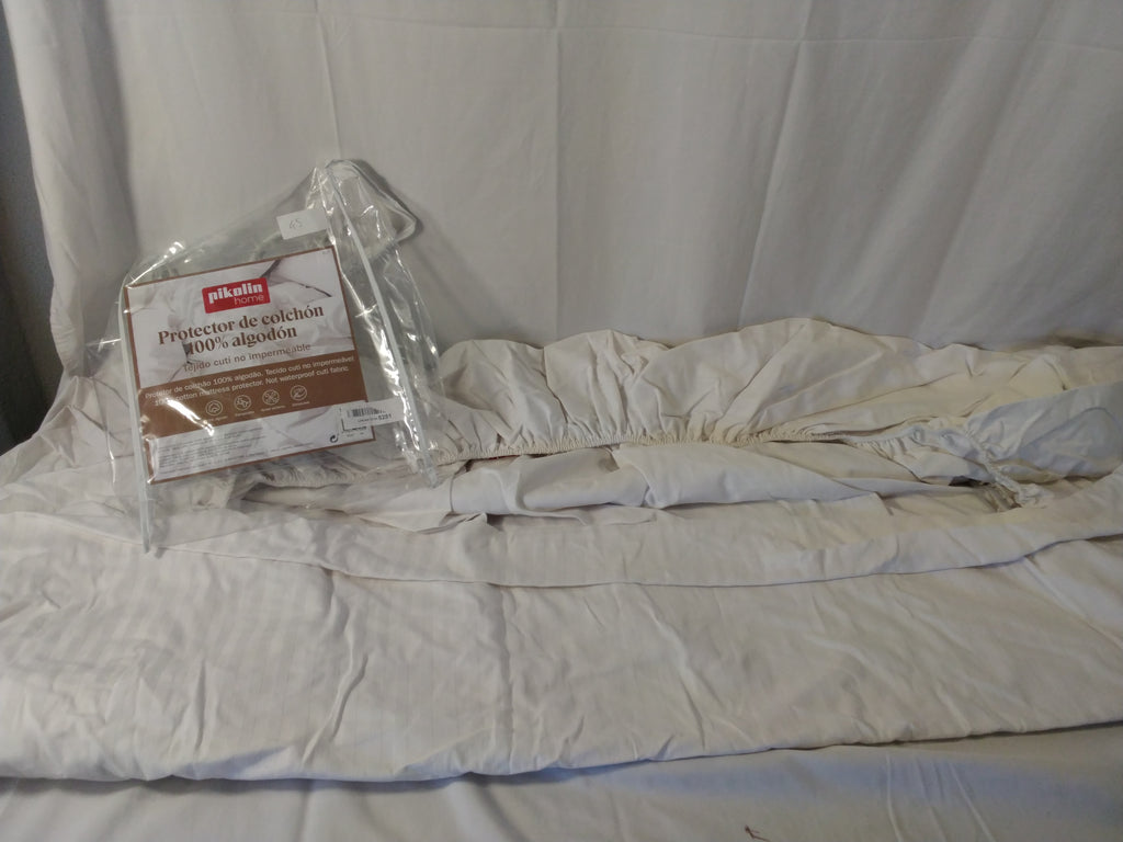 Pikolin Home Protector Coprimaterasso 100% Cotone 180x200 cm | Traspirante | Extra Morbido Nuovo
