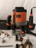 BLACK+DECKER KW1200E Fresatrice Verticale 1200W con Valigetta | Usata Perfettamente Funzionante