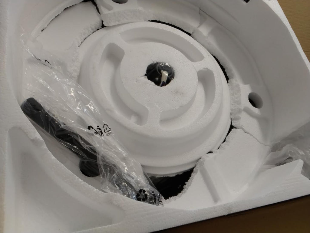Cecotec EnergySilence Aero 4280 Invisible | Ventilatore da Soffitto con Pale Retrattili e Luce LED | Nero | Nuovo