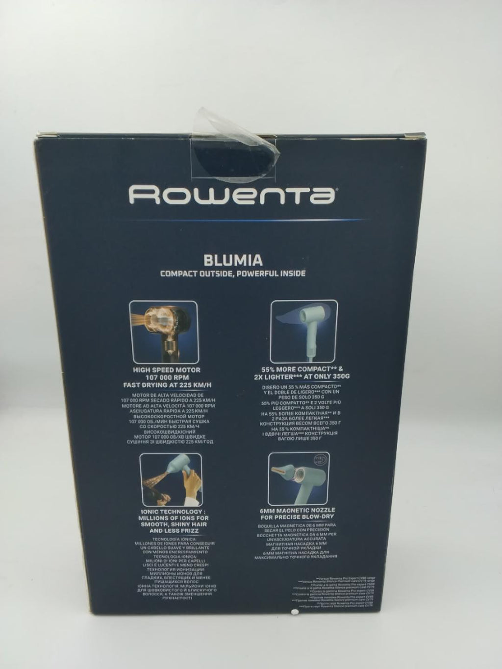 Rowenta Blumia Asciugacapelli ad Alta Velocità | Nuovo