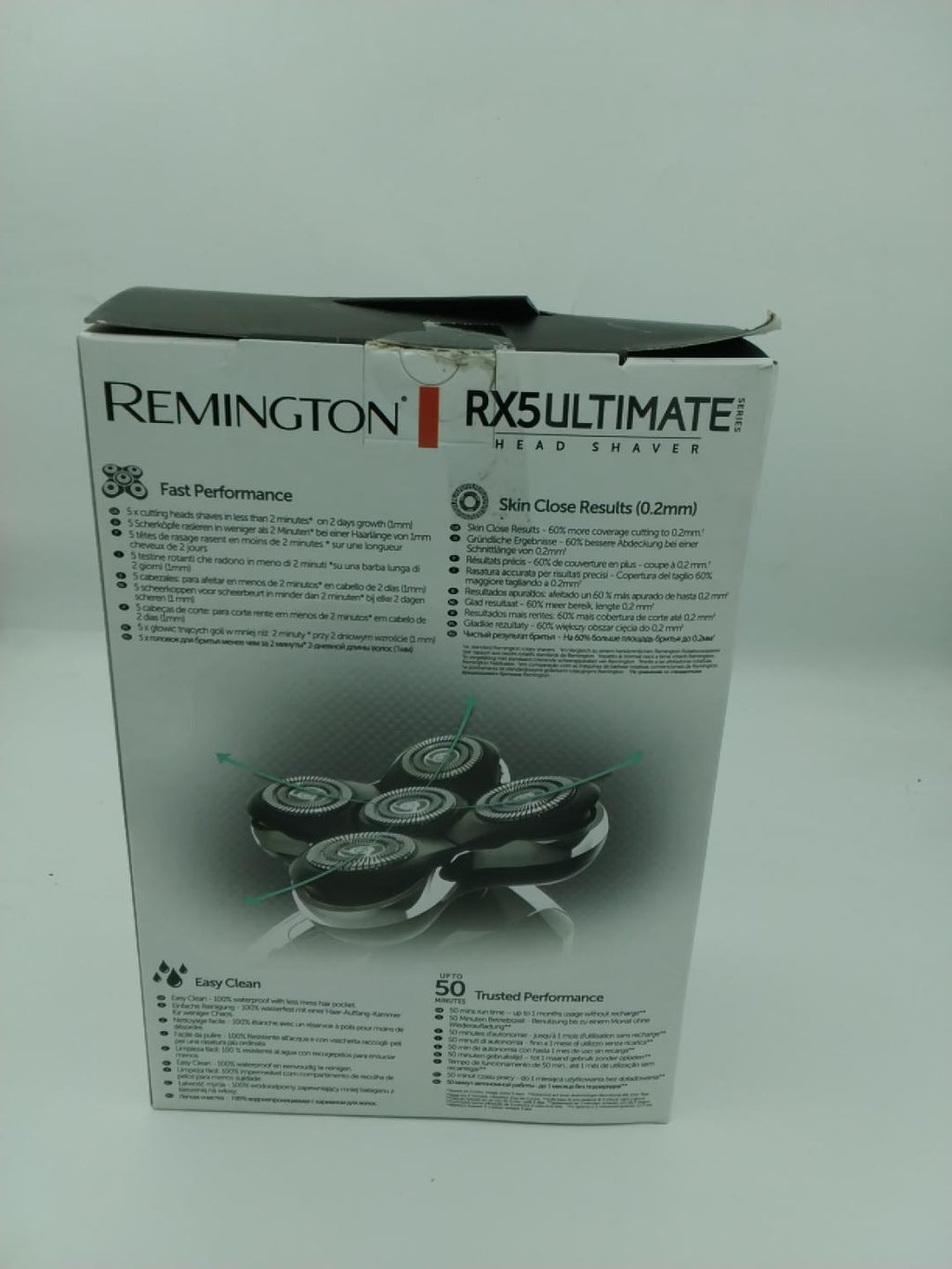 Remington RX5 Ultimate Head Shaver XR1501 Rasoio Testa Uomo | Usato Pari al Nuovo
