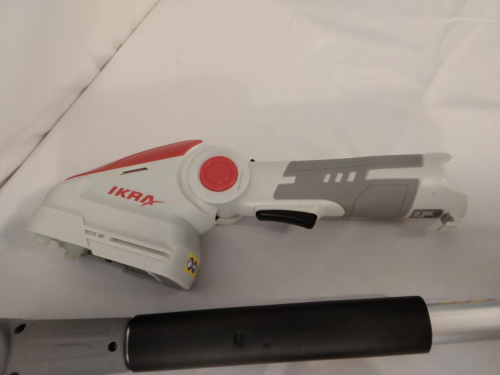 IKRA IGBS 1210 F Tagliasiepi e Tagliaerba a Batteria 12V con Asta Telescopica | Usato Perfettamente Funzionante
