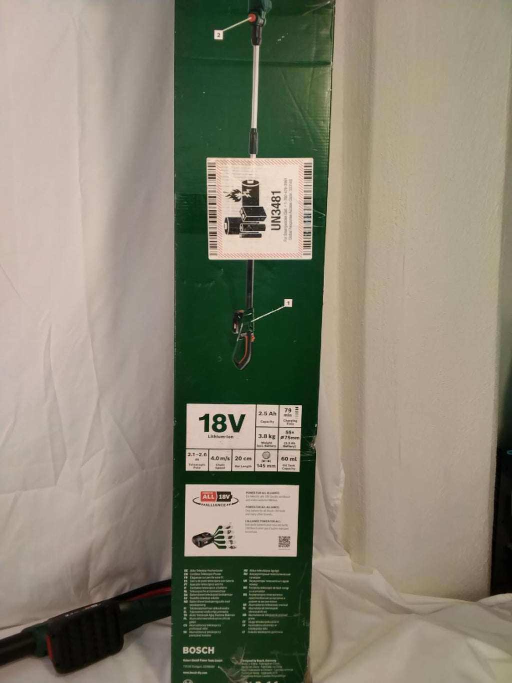 Bosch UniversalChainPole 18 | Potatore Telescopico a Batteria 18V | Usato Perfettamente Funzionante