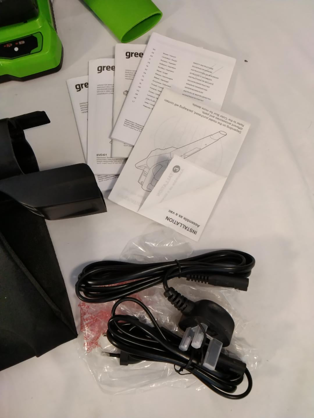 Greenworks GD24X2BV4X 48V (2x24V) Soffiatore / Aspiratore / Trituratore a Batteria | Usato Perfettamente Funzionante&nbsp;